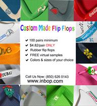 Custom Made Flip Flops