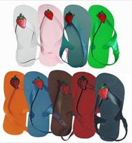 Strawberry Rally Toddler Flip Flops